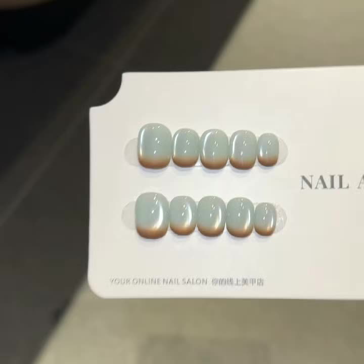 Petal & Pop Burgundy Blossom Elegant Press-On Nails
