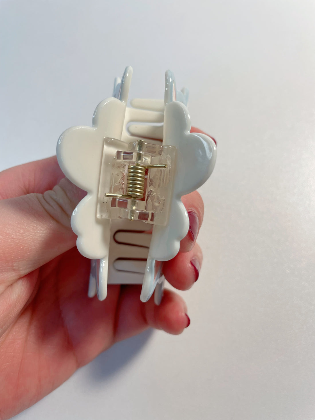 Bule butterfly hair clwa